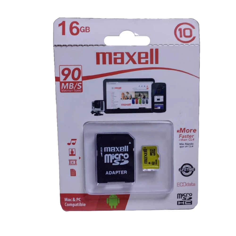 Tarjeta de memoria Maxell 16GB